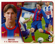 Los cromos de Messi .