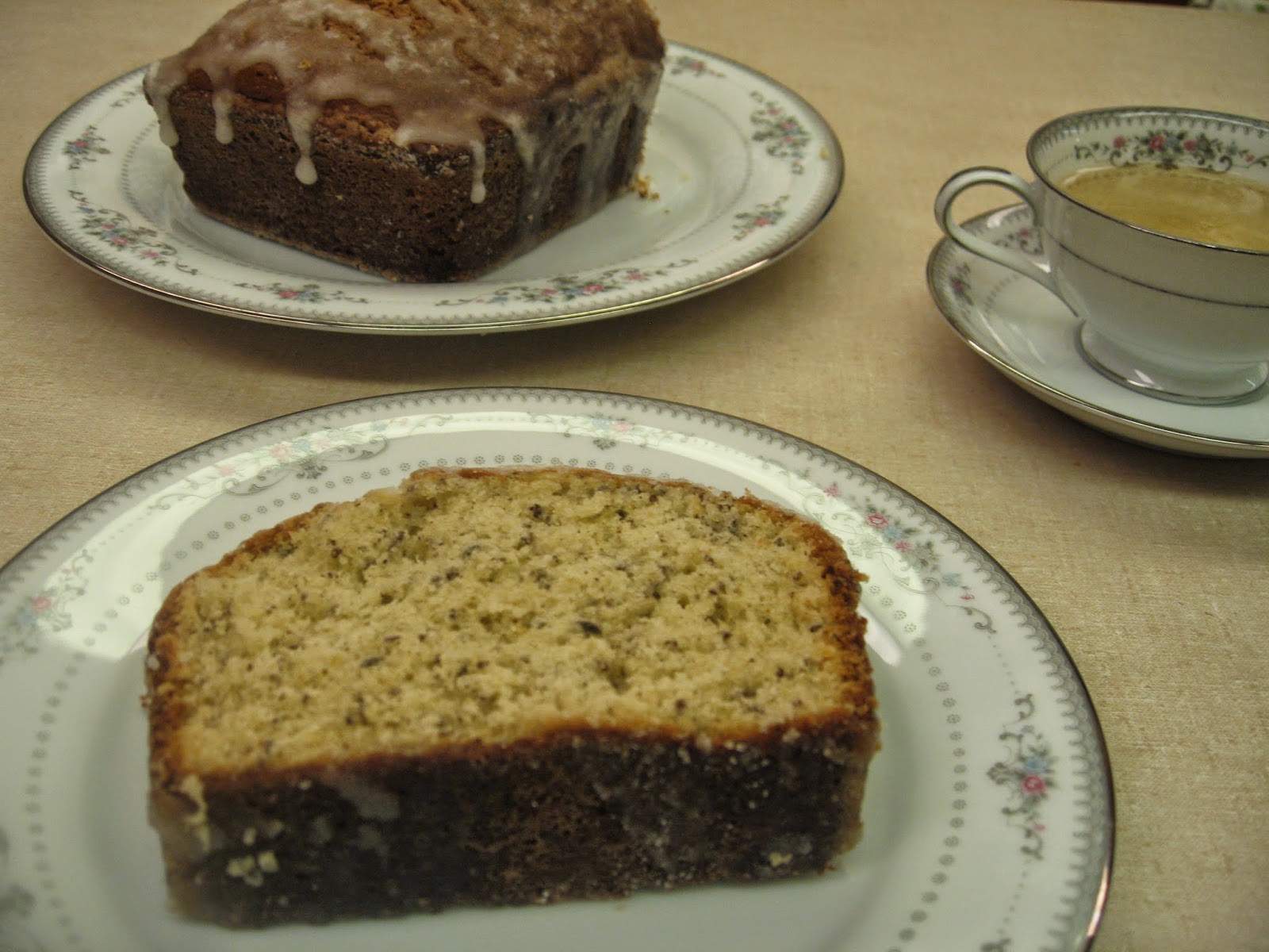 Lulu Cooks and Tells LemonFlaxseed Loaf Cake