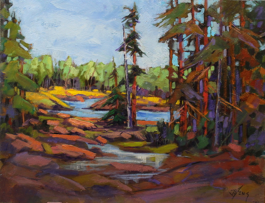 Daily Painters Of Colorado Contemporary Colorado Landscape Painting