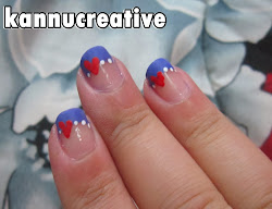 nail easy elegant valentines tutorial