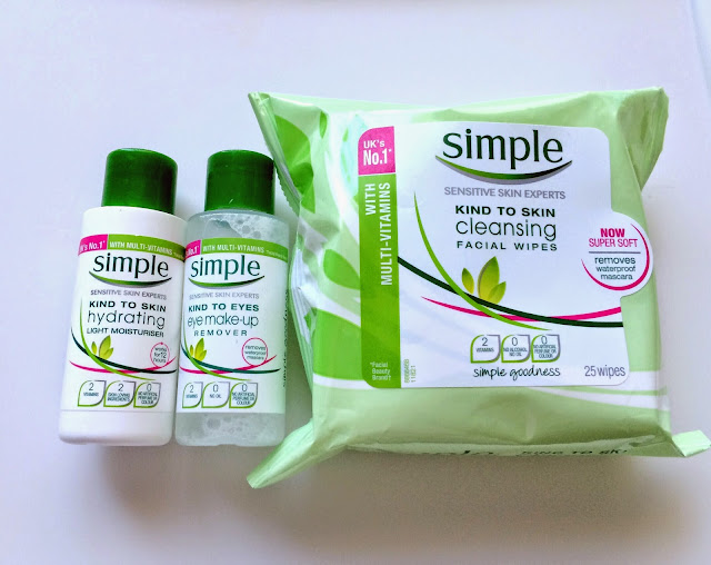 simple face products