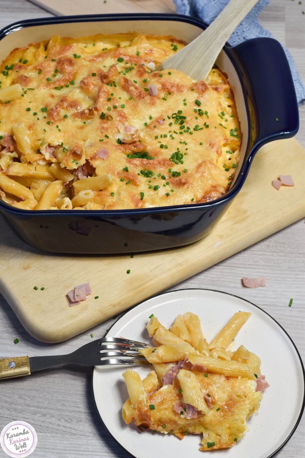 Nudel Schinken Gratin - Rezepte Suchen