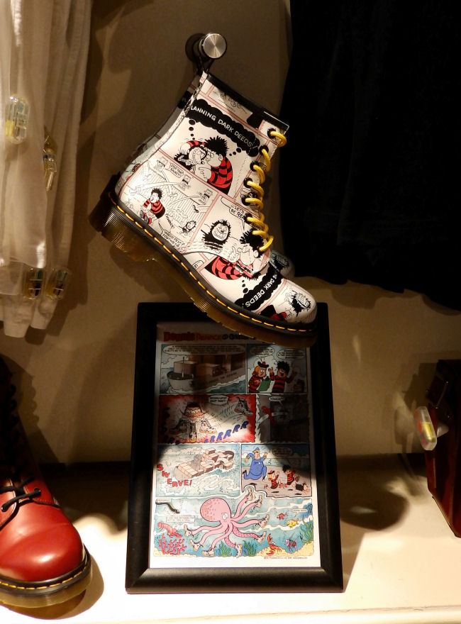 Dr Martens Liverpool One store review Beano boots