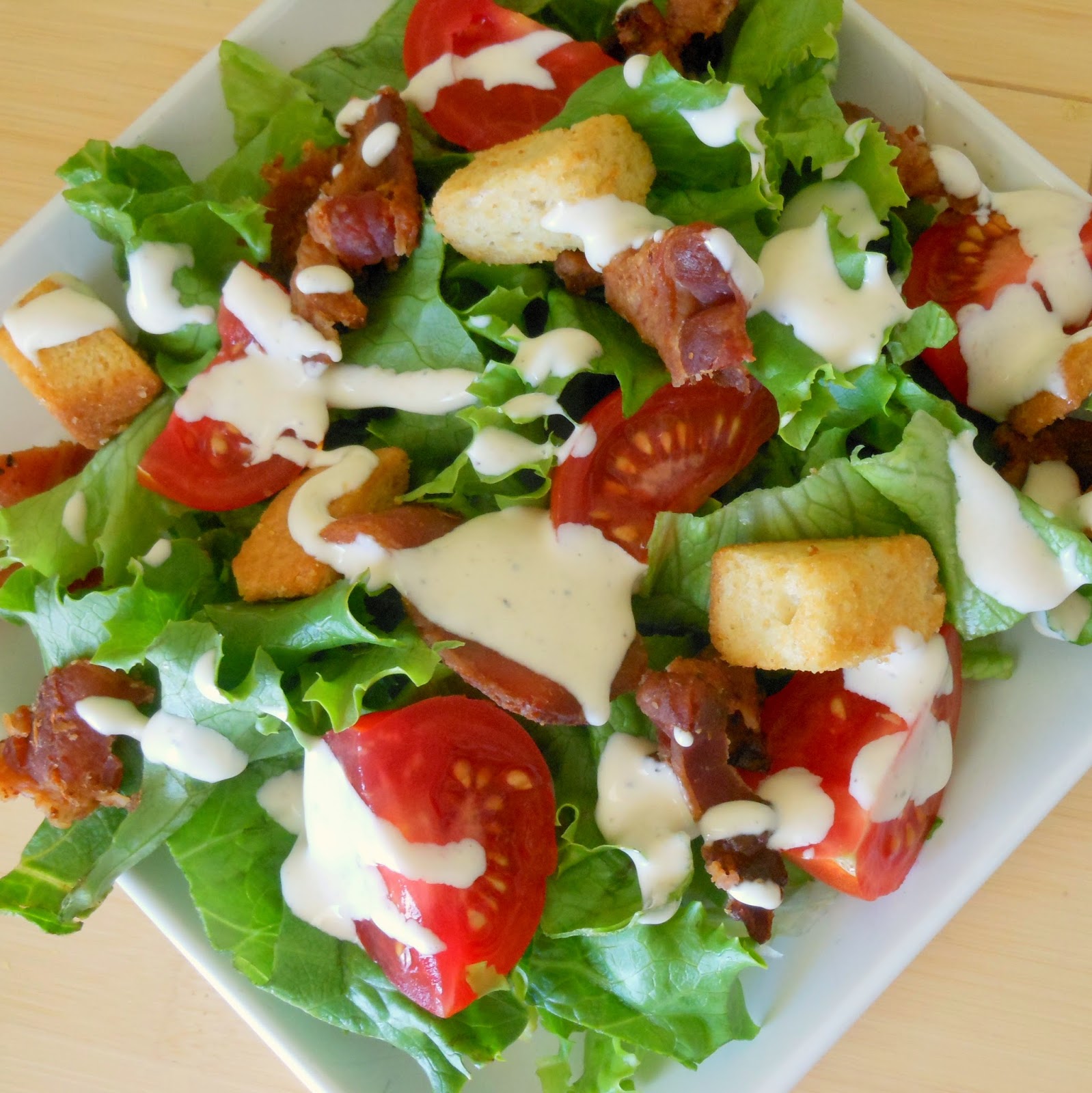 Sunny Days With My Loves - Adventures in Homemaking: Simple BLT Salad