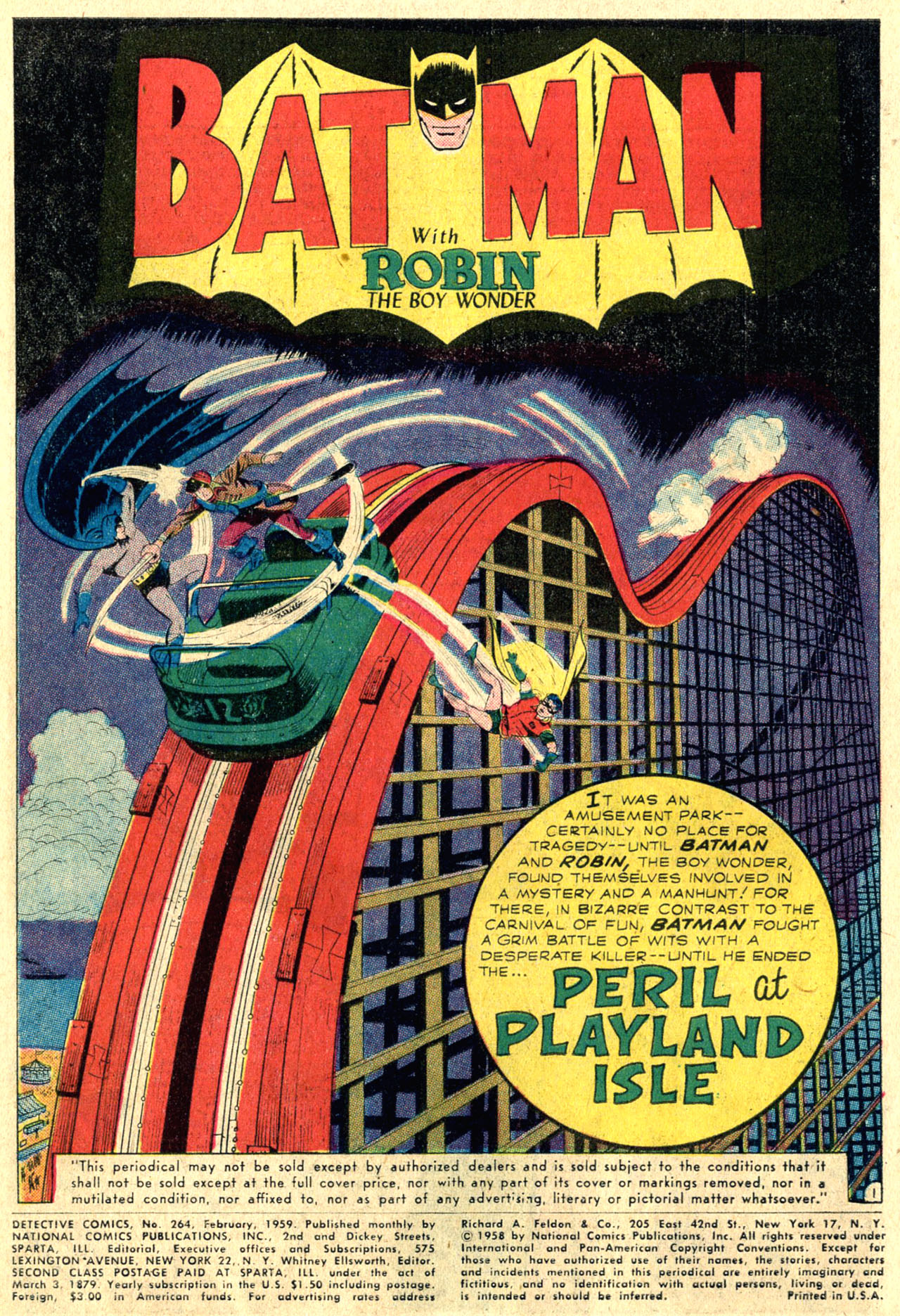 Read online Detective Comics (1937) comic -  Issue #264 - 3