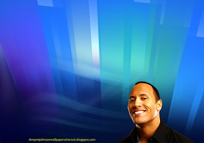 Desktop Wallpapers of Dwayne Johnson The Rock Smiling in Crystal Landscape