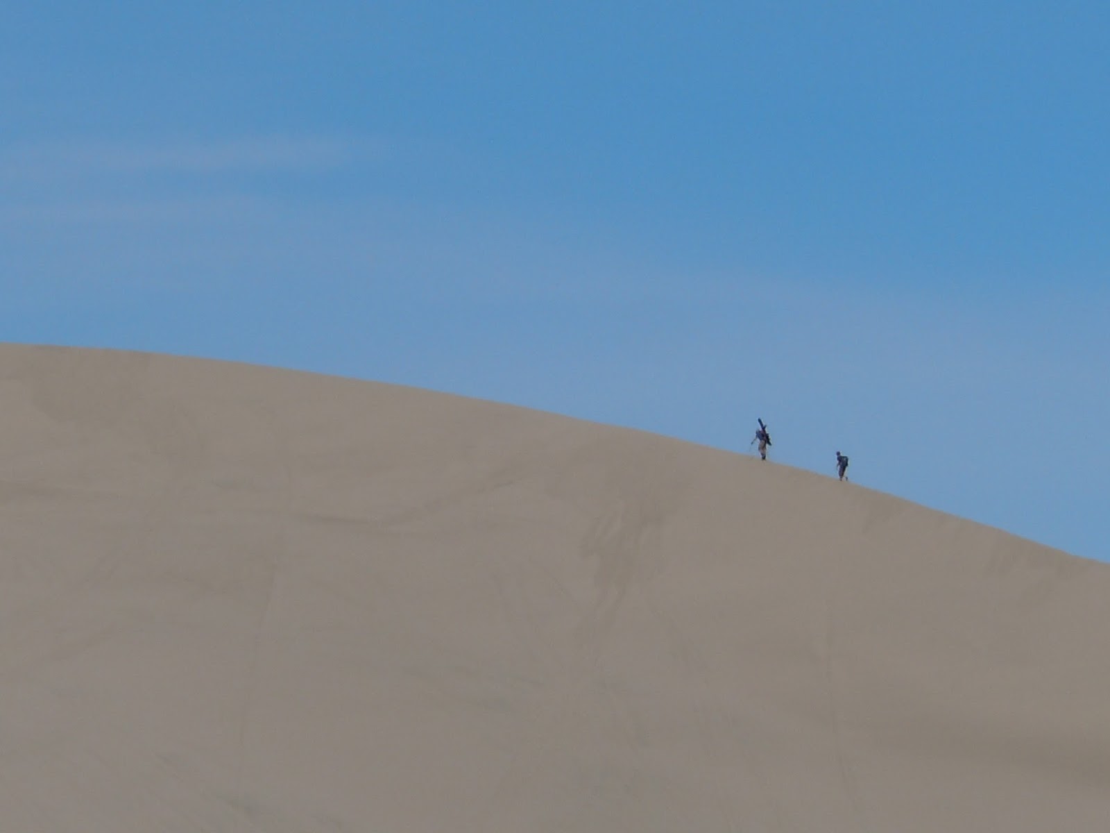 Skiing St. Anthony Sand Dunes, Idaho Skiing St. Anthony Sand Dunes, Idaho