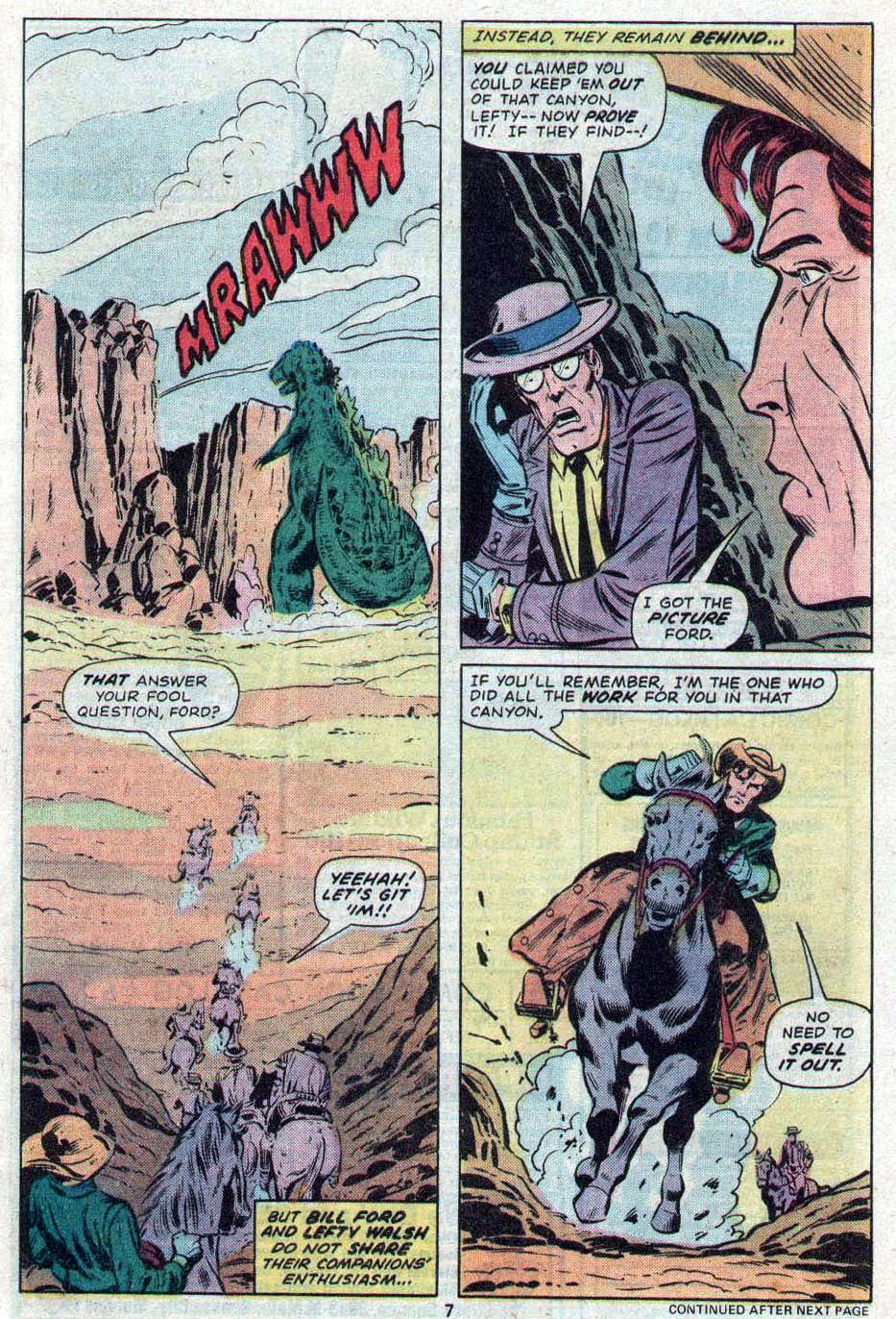 Read online Godzilla (1977) comic -  Issue #16 - 7