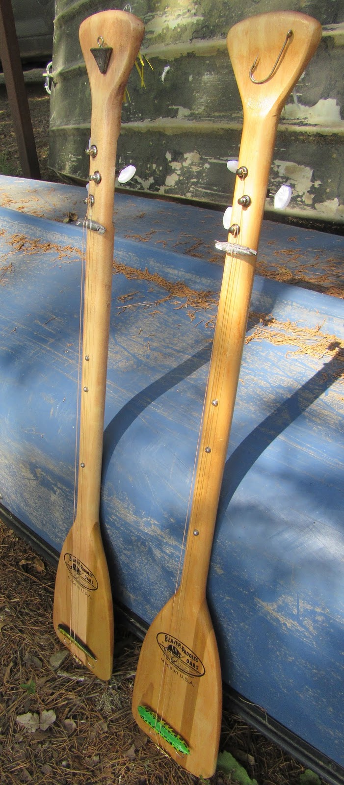 The older you will get... Introducing the Boat Paddle Guitar...