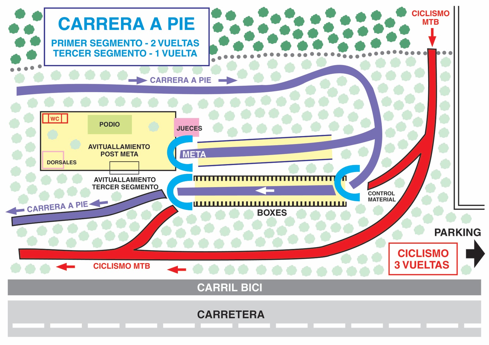 TRIATLÓN BOMBEROS VALLADOLID: Duatlón Cros Pinar de Antequera