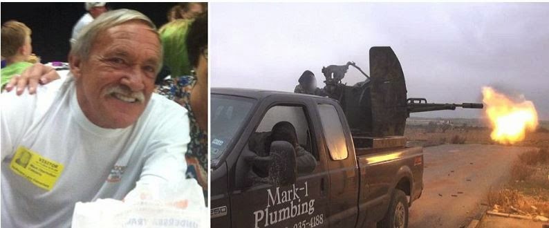 NoozYes : Unexplainable How, as Plumber's pick-up truck from Texas end