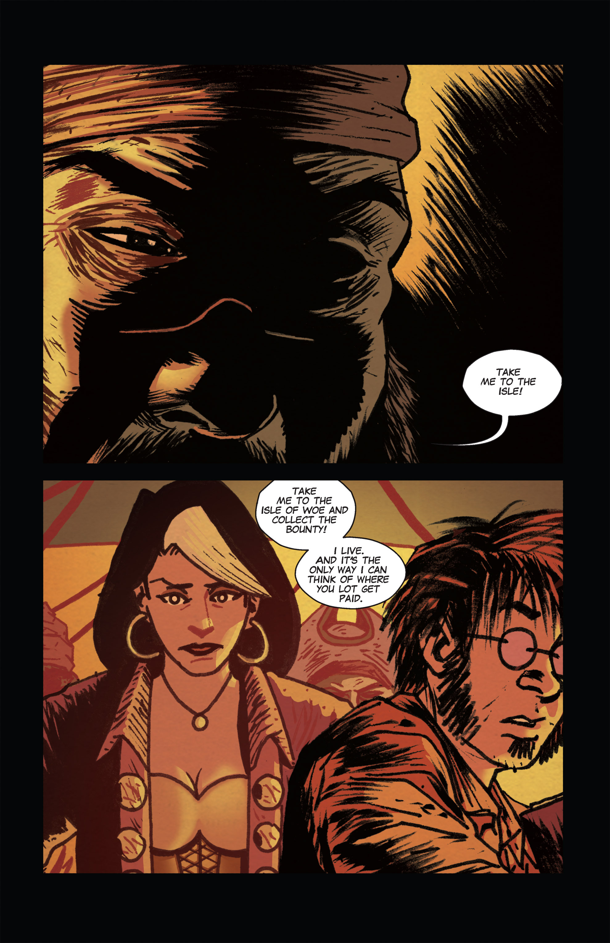 Read online Pirate Eye: Exiled From Exile comic -  Issue #3 - 17