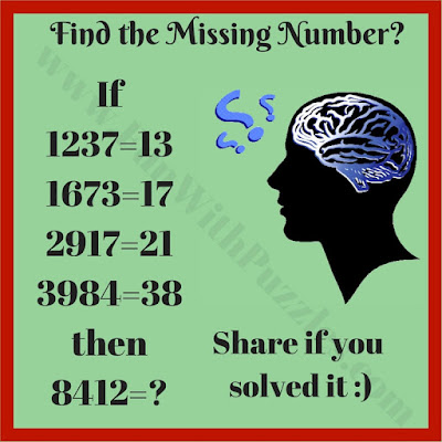 Which number replaces question mark?