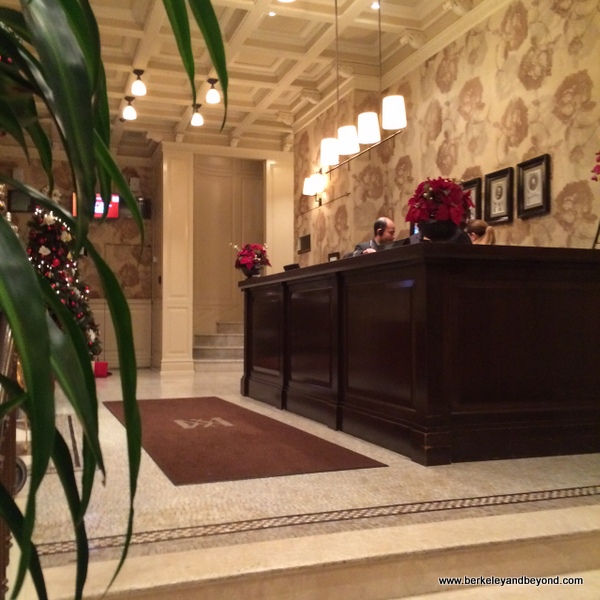 lobby of Hotel Wales in NYC lobby of Hotel Wales in NYC