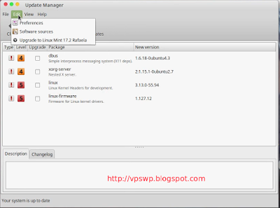 Upgrade Linux Mint 17.2 Rafaela