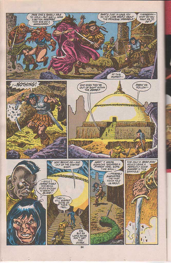 Conan the Barbarian (1970) Issue #250 #262 - English 19