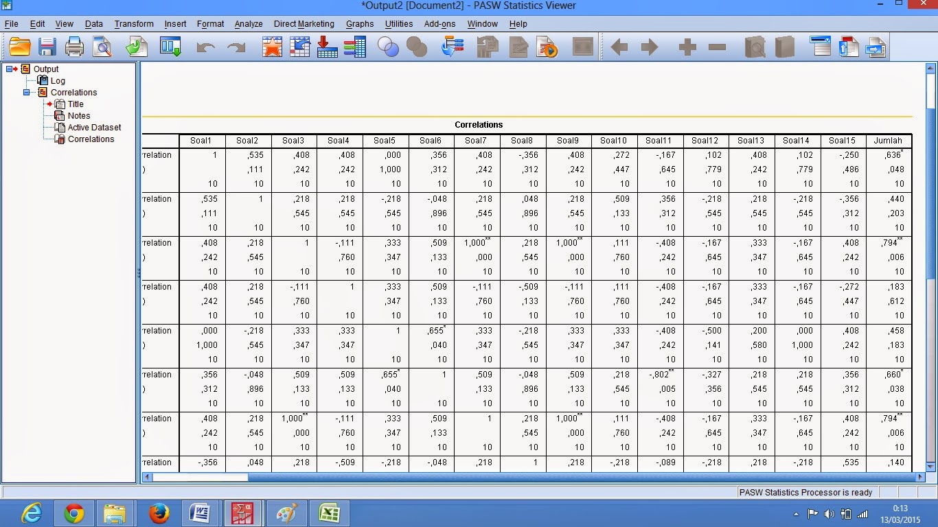 cara menghitung validitas dengan spss 16 cara menghitung validitas dengan spss 16
