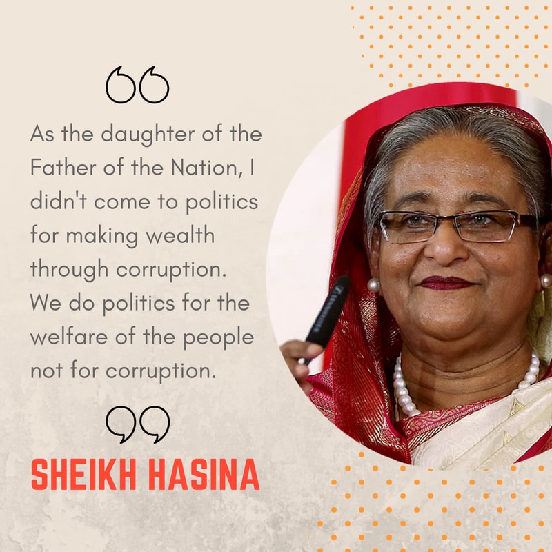 Honest Sheikh Hasina