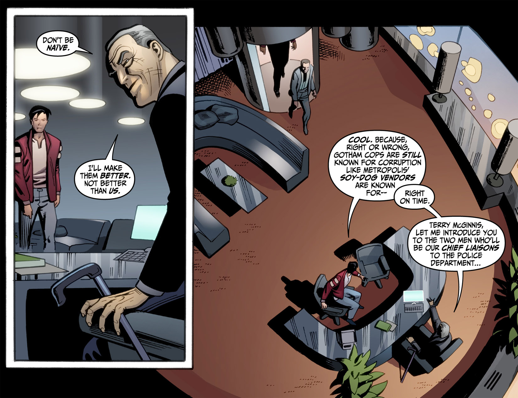 Read online Batman Beyond (2012) comic -  Issue #3 - 19