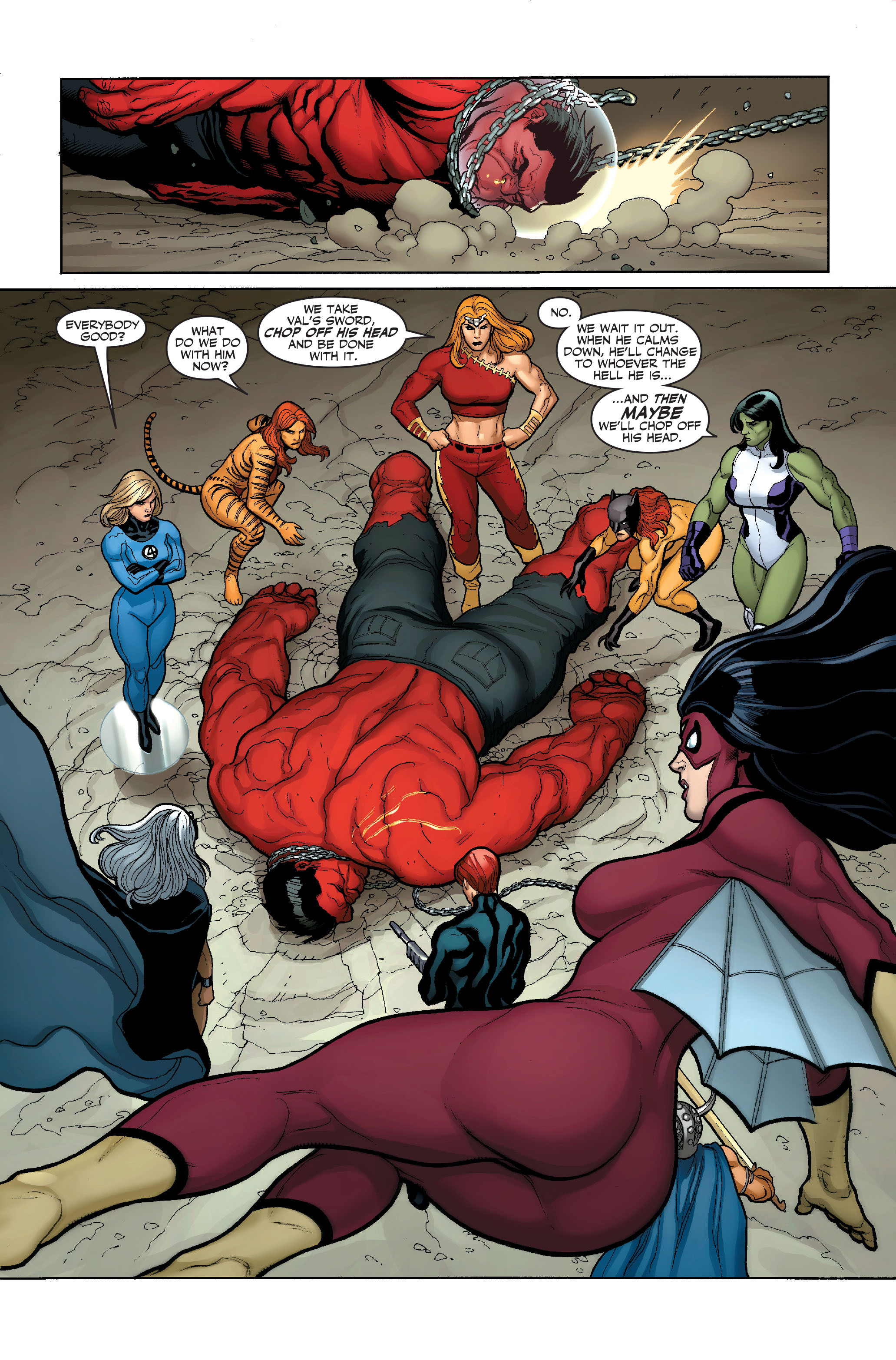 Read online Hulk (2008) comic -  Issue #9 - 21