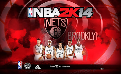 NBA 2K14 Brooklyn Nets' Starting 5 Image Cover