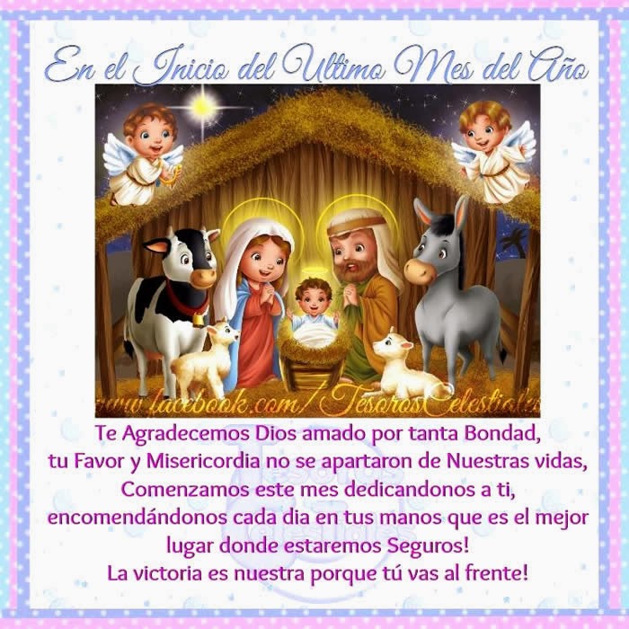 Feliz inicio del mes de Diciembre ~ Mejores Mensajes