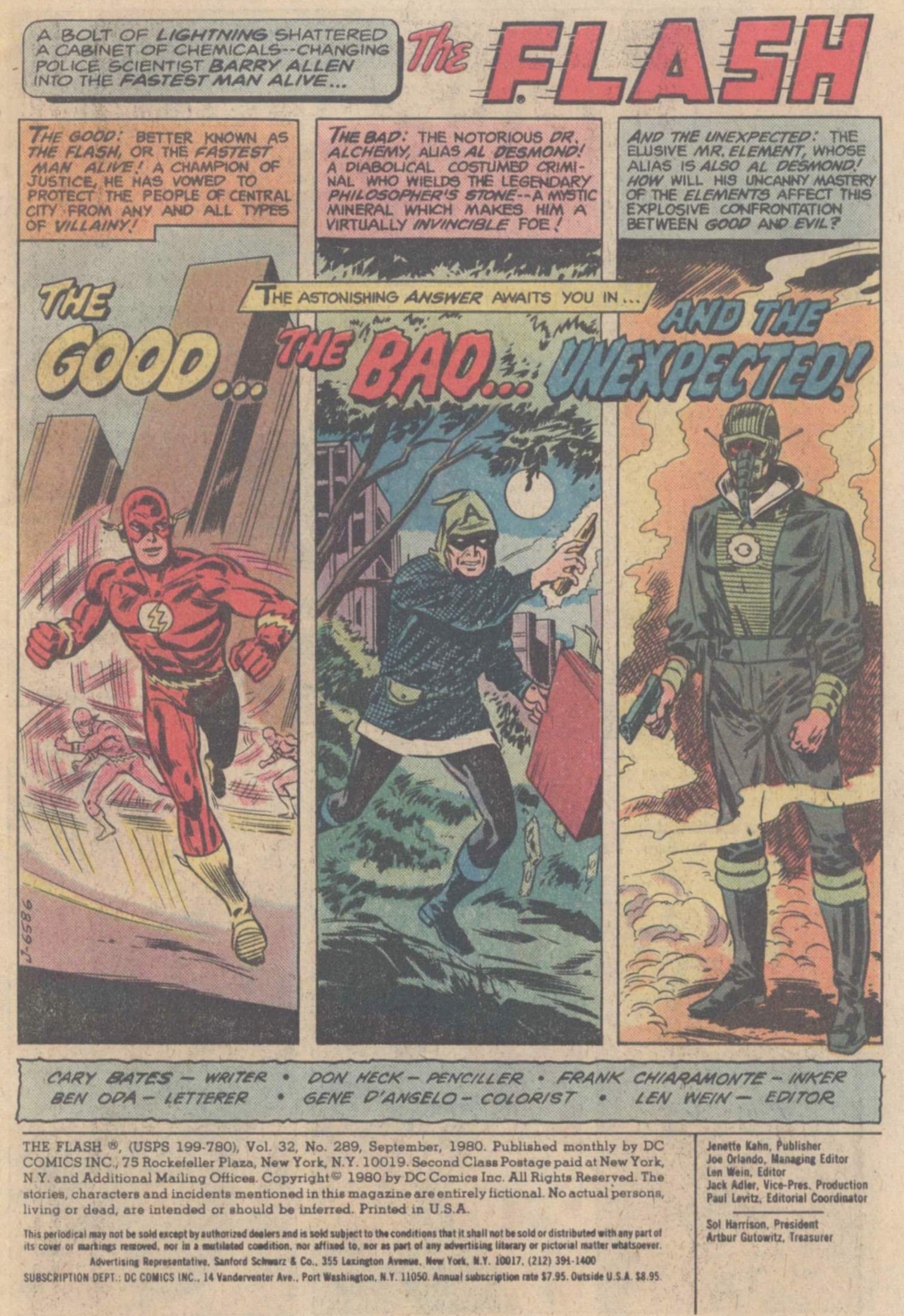 Read online The Flash (1959) comic -  Issue #289 - 3