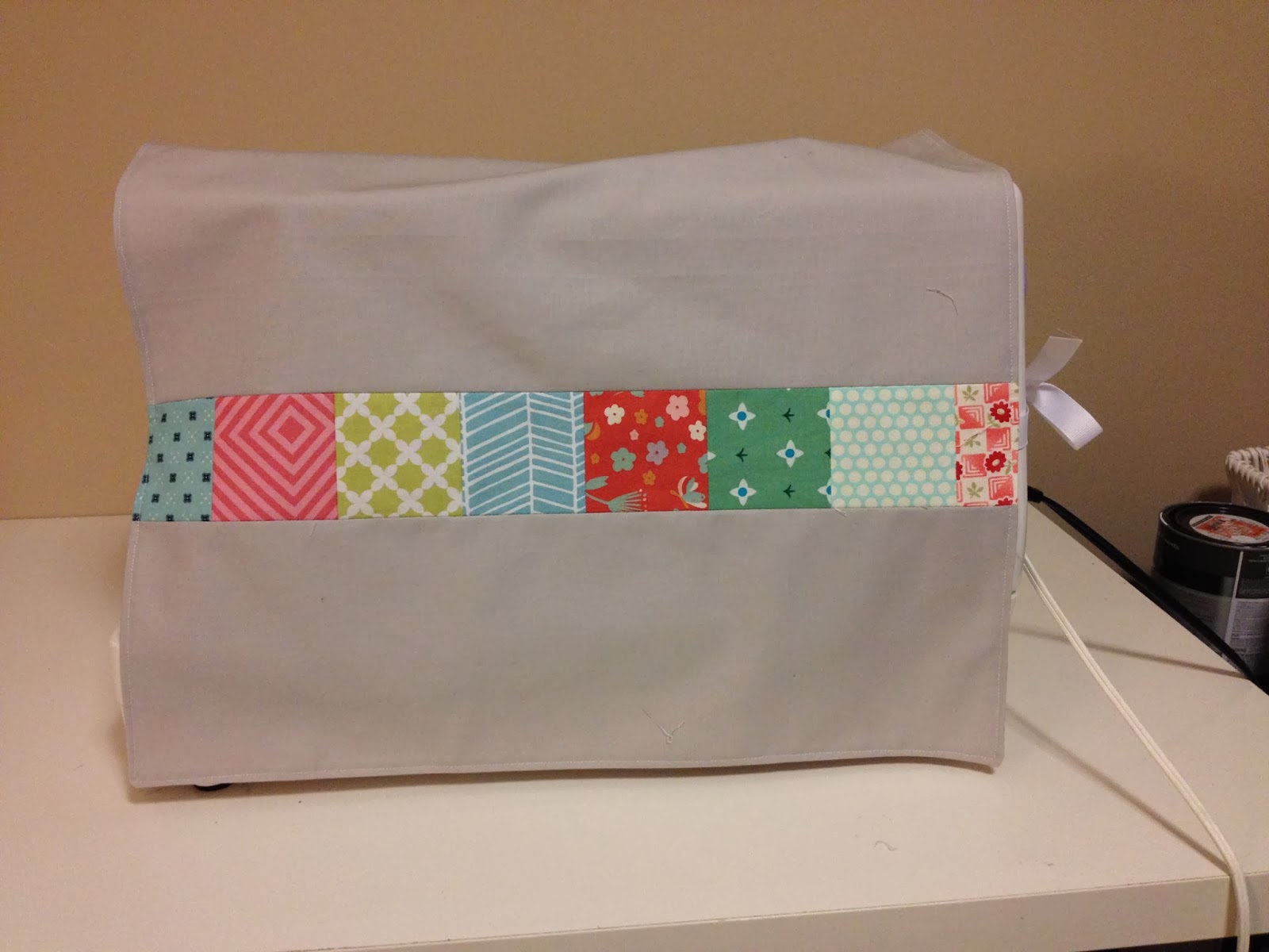 she can quilt: Anna's Quick and Easy Sewing Machine Cover - a 2013 FAL ...