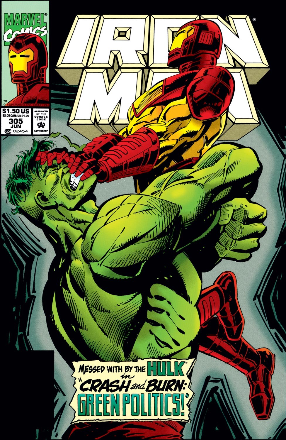 Read online Iron Man (1968) comic -  Issue #305 - 1