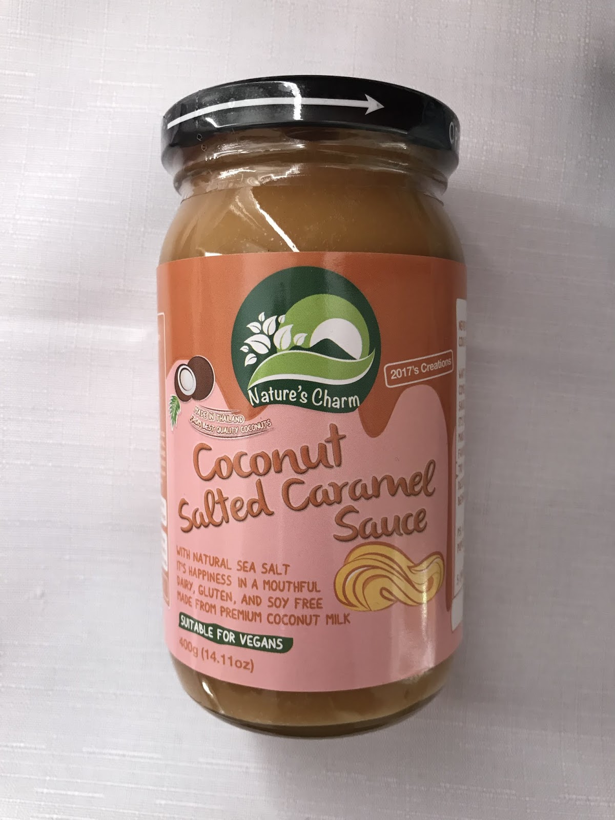 Nature's Charm Coconut Salted Caramel & Matcha Sauces