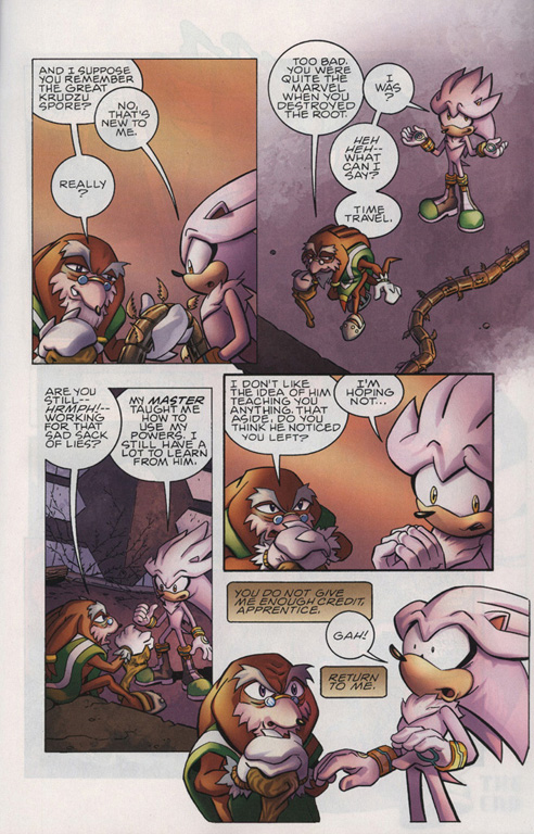 Read online Sonic The Hedgehog comic -  Issue #216 - 21