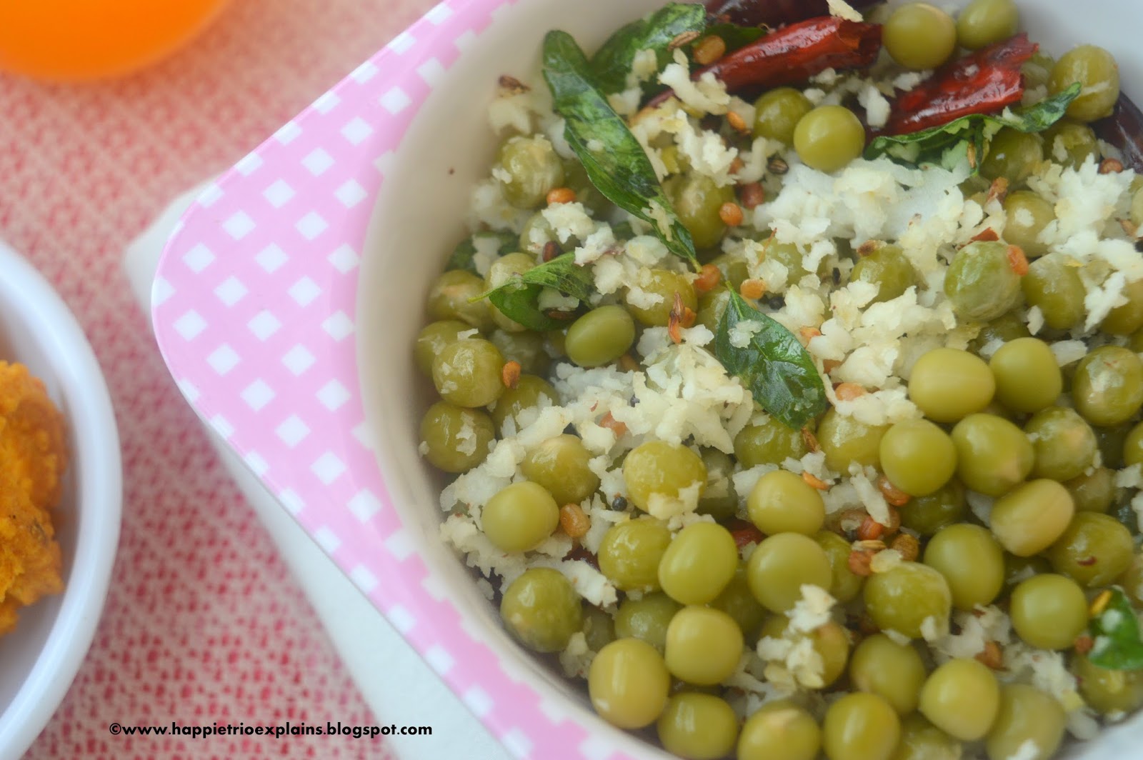 Patani Sundal Green Peas sundal Easy Evening Snack Ideas The