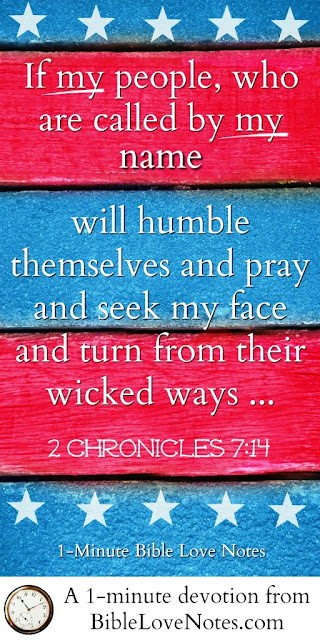2 Chronicles 7:14, praying for America, praying for our country 