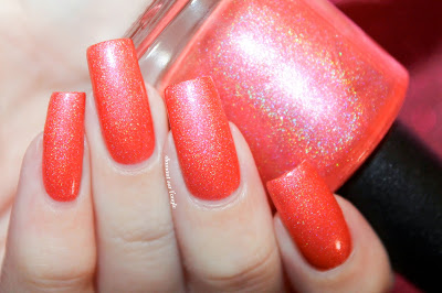 Swatch of Captivating Coral from Lilypad Lacquer