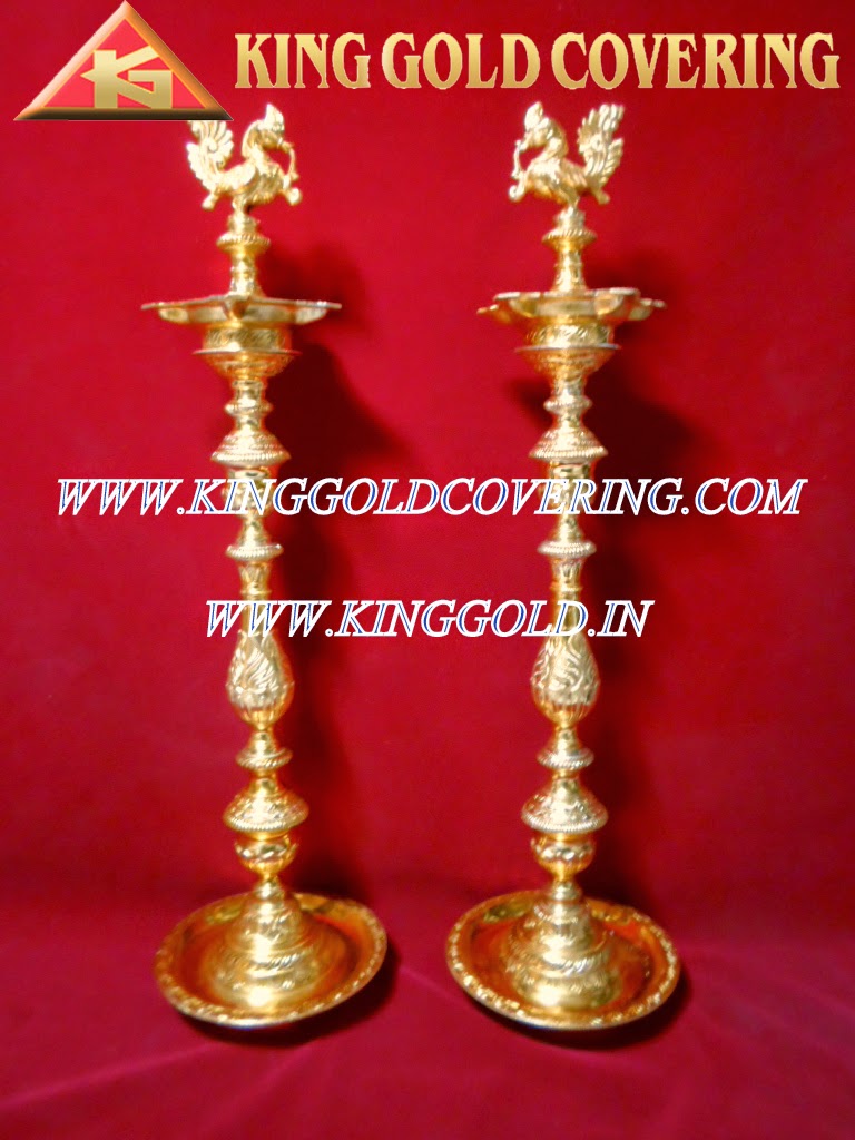 KING GOLD COVERING: KAVACHAM, NAGABHARANAM, PRABHAVALI , KODIMARAM ...