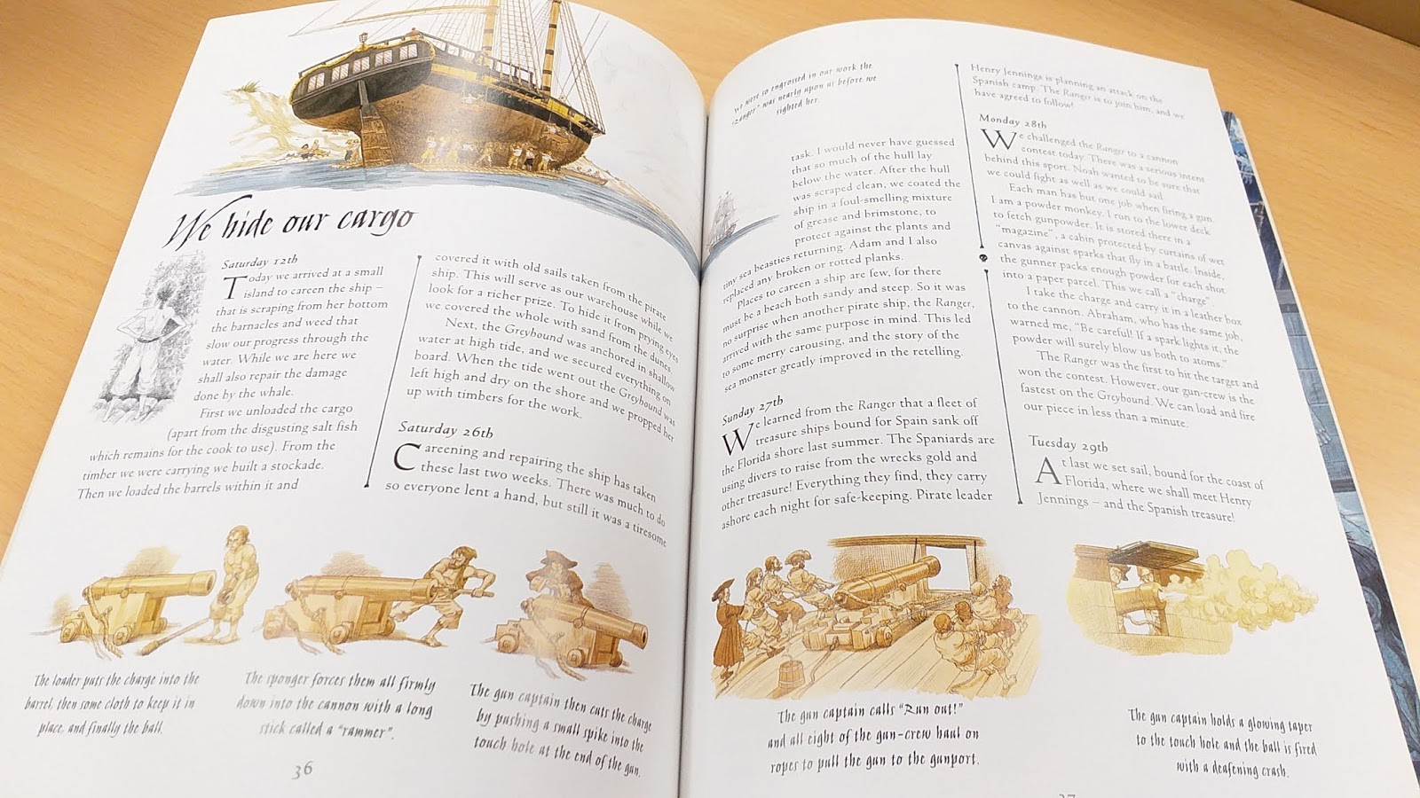 Kid Books Blog 5.Pirate Diary / Castle Diary