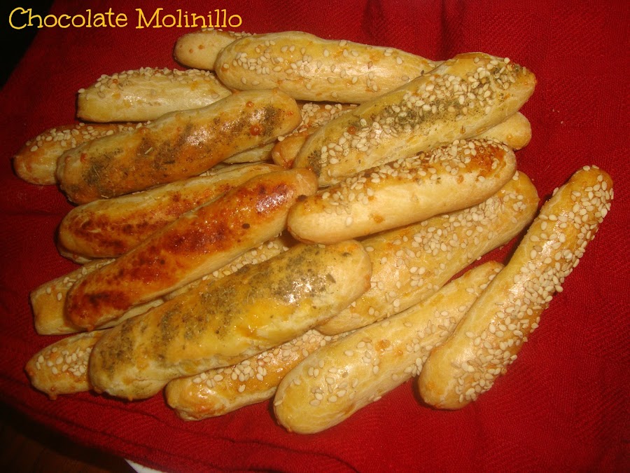 Palitos de Ajonjolí y Queso