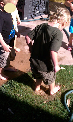 Play-Based Classroom: The mud puddle
