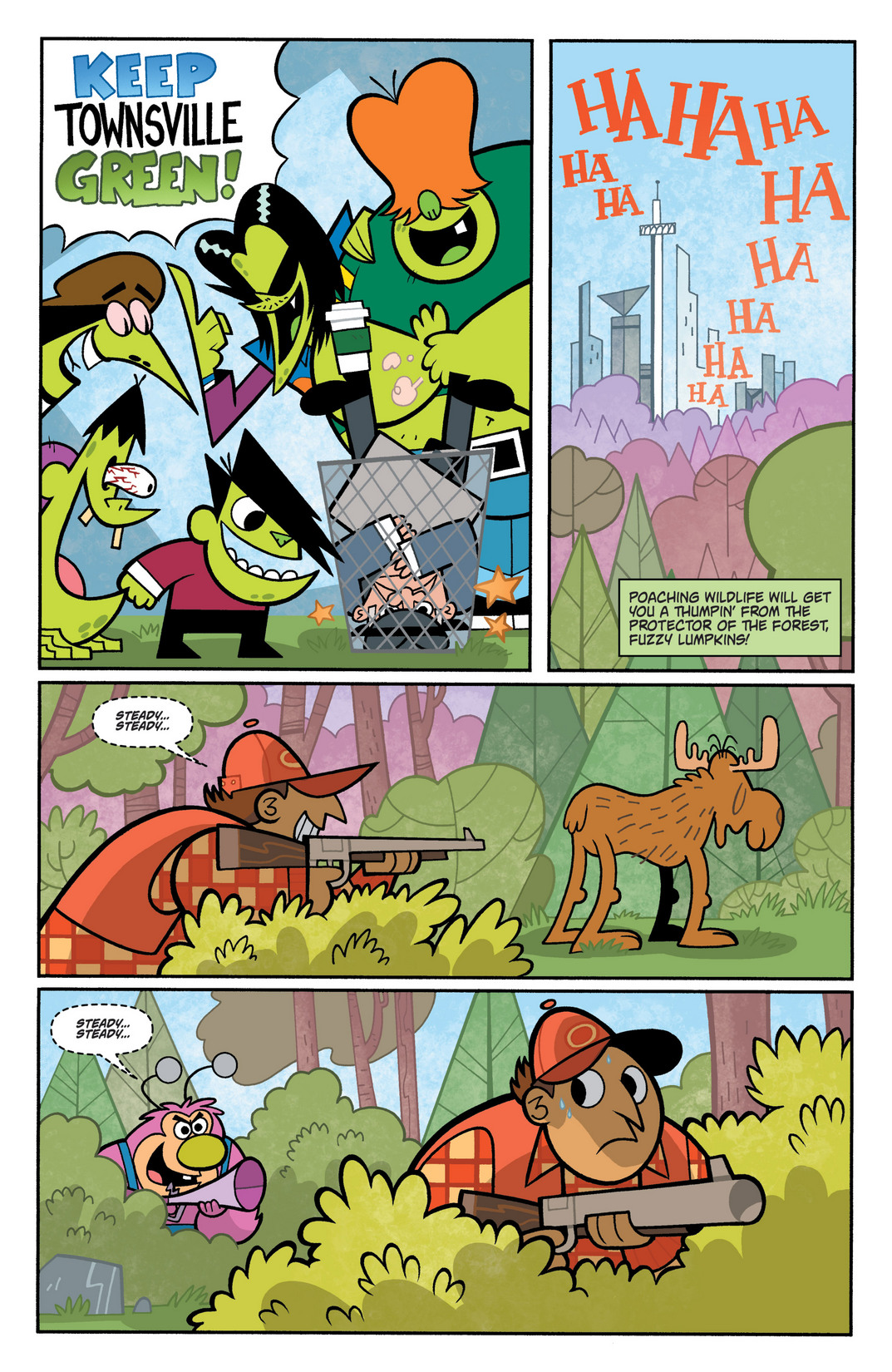 Read online Powerpuff Girls (2013) comic -  Issue #4 - 4