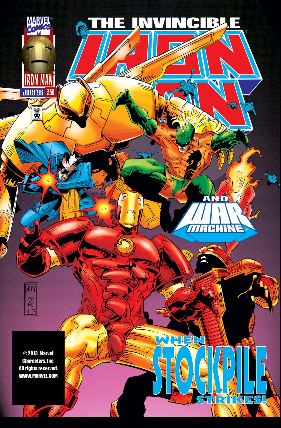 Read online Iron Man (1968) comic -  Issue #330 - 1