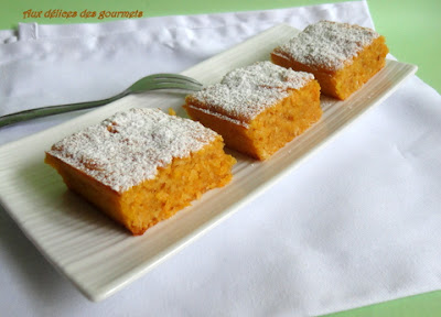 GÂTEAU DE POTIRON ET NOIX DE COCO