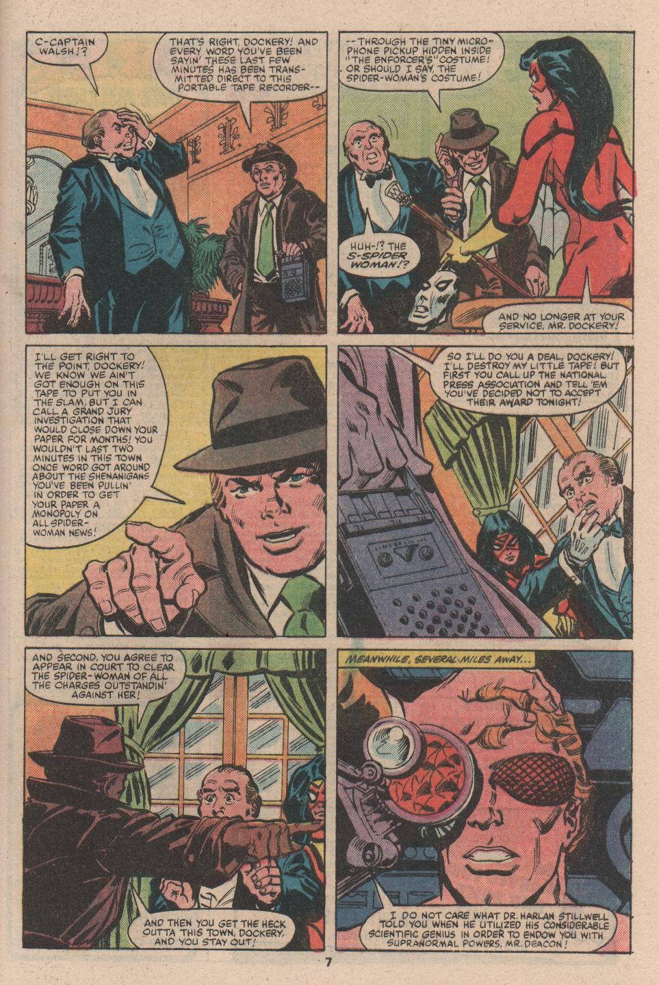 Read online Spider-Woman (1978) comic -  Issue #30 - 7