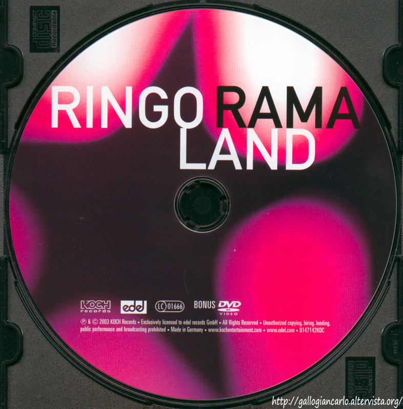 Ringo Starr – “Ringo Rama” CD + DVD Cod. EAN 4029758476925 ...