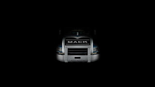 Mack Truck Front in Dark HD Wallpaper