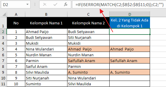 Cara Membandingkan Data Di Dua Sheet Excel – Sumber Berbagi Data