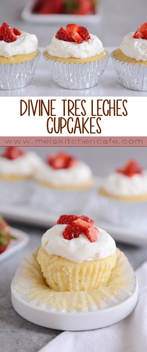 Love tres leches cake? It's even more delicious and pretty in cupcake form. These from-scratch tres leches cupcakes are sure to be a hit! We need to get right down to business today