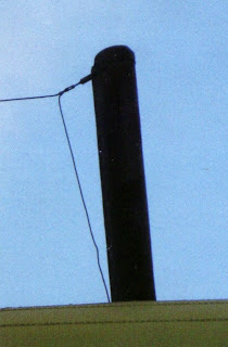 Деревянная мачта радиоантенны самолета Ли-2