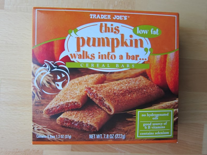 Review Trader Joe's Pumpkin Cereal Bars