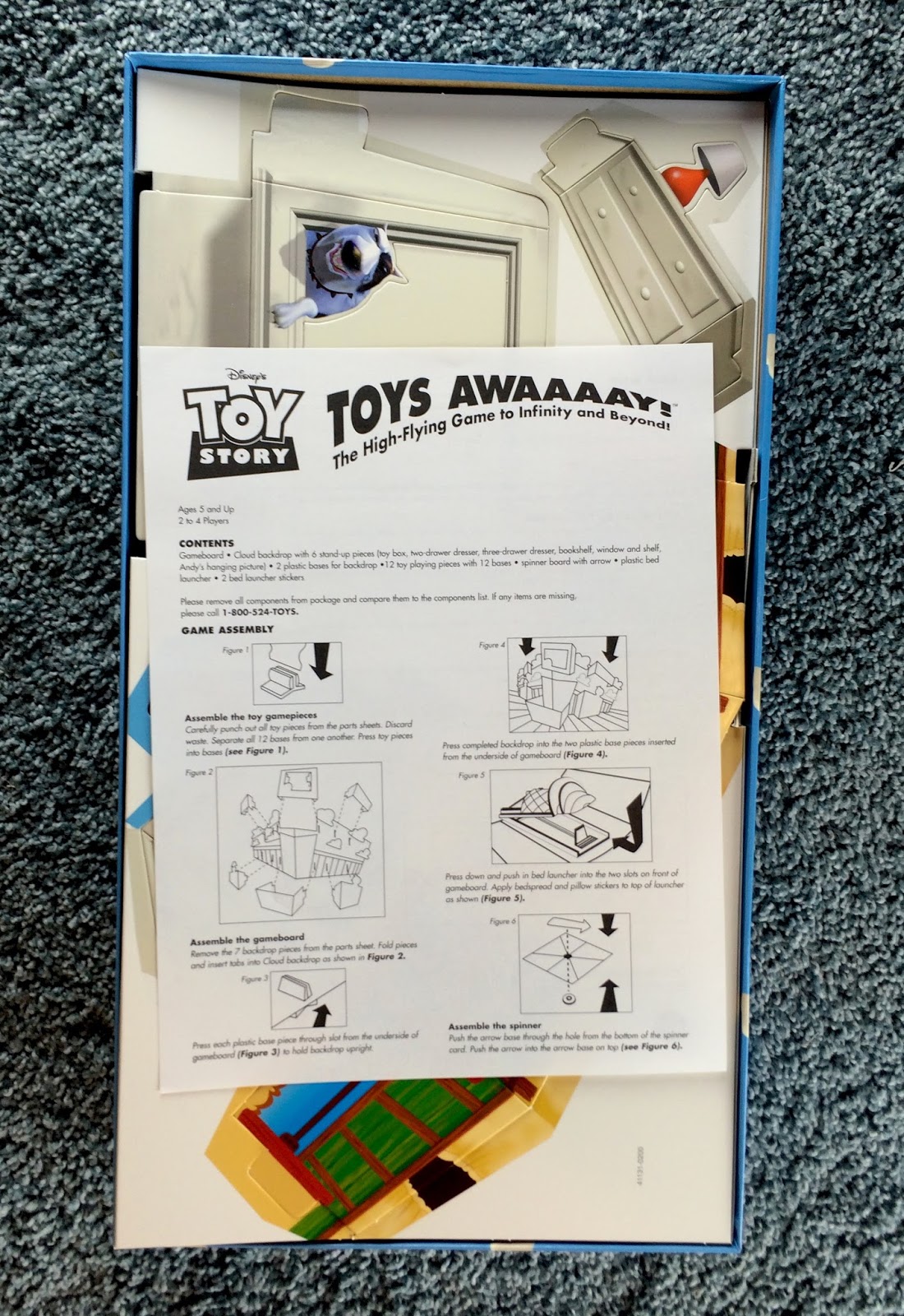 Dan the Pixar Fan Toy Story "Toys Awaaaay!" Board Game