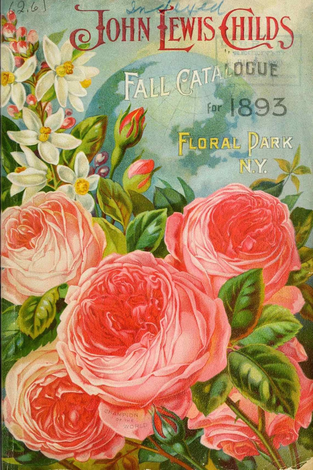 Tenth Letter of the Alphabet Lettering John Lewis Childs’ Catalogues